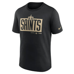New Orleans Saints Exceed Performance T-Shirt Black - Nike
