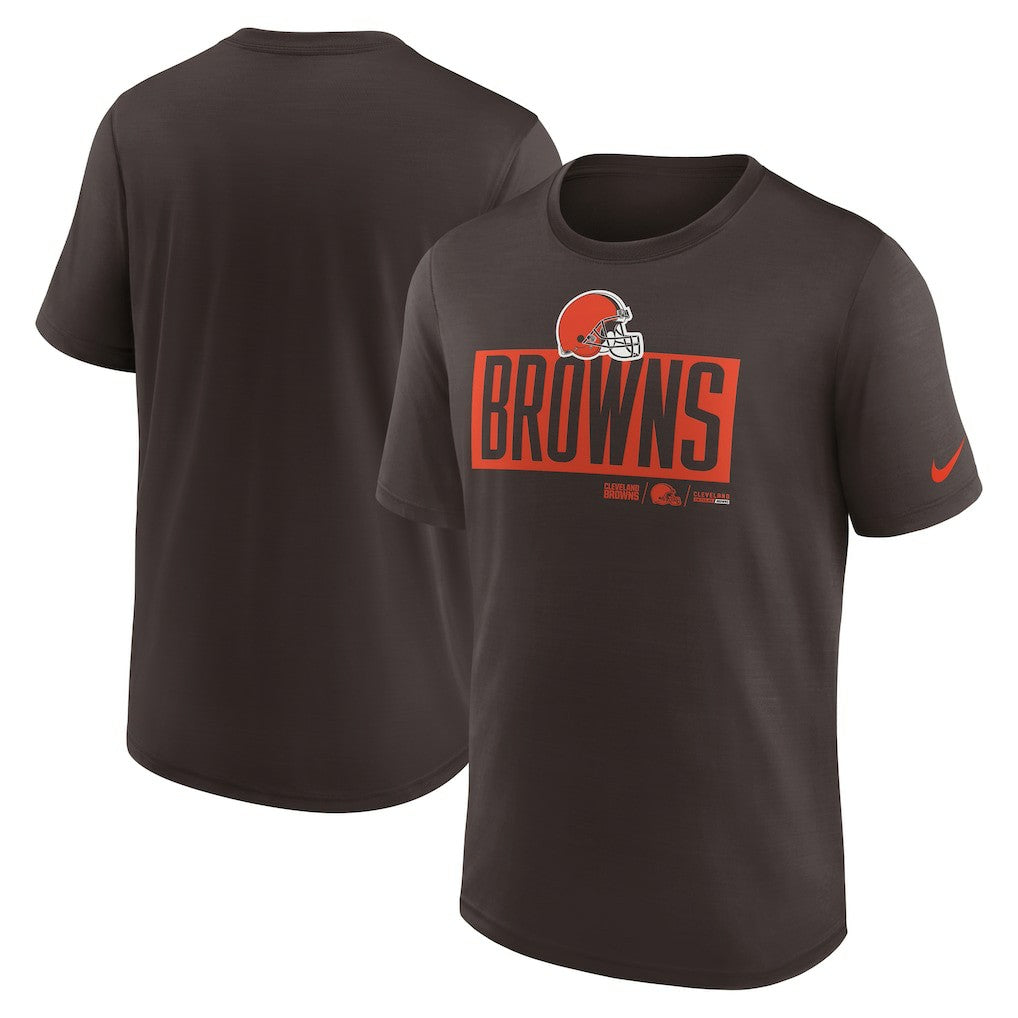 Cleveland Browns Exceed Performance T-Shirt Brown - Nike