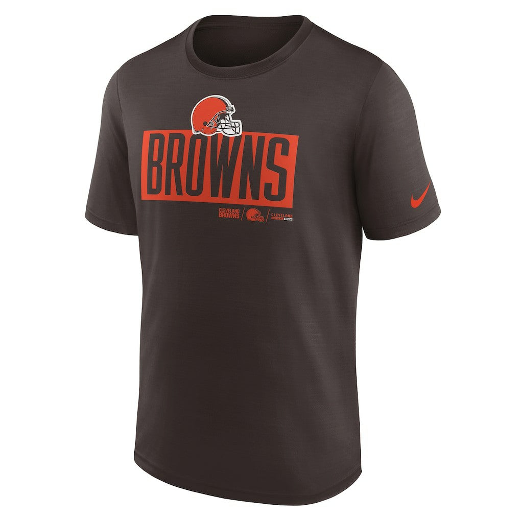 Cleveland Browns Exceed Performance T-Shirt Brown - Nike