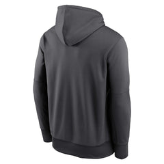 Cleveland Browns Prime Logo Name Split Pullover Hoodie Anthracite - Nike