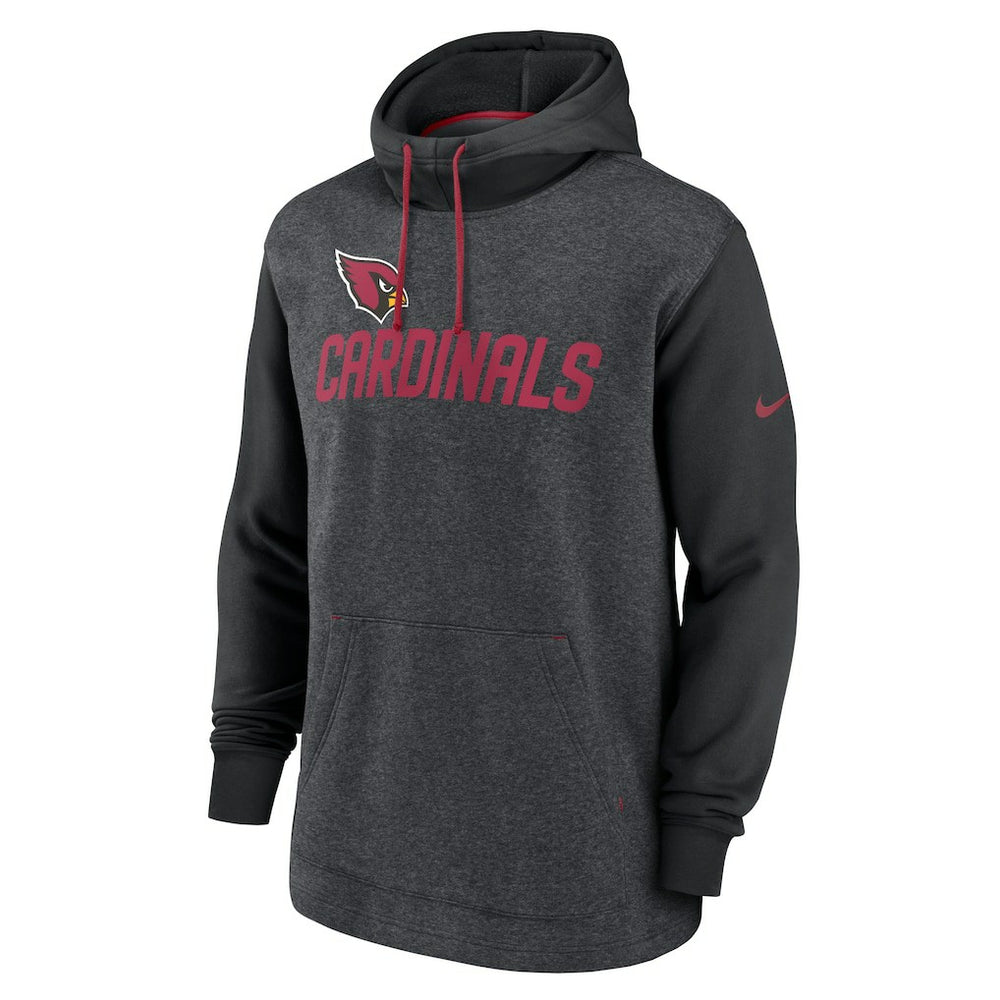 Arizona Cardinals Surrey Legacy Pullover Hoodie Heathered Charcoal/Black - Nike
