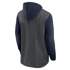 Tennessee Titans Surrey Legacy Pullover Hoodie Heathered Charcoal/Navy - Nike