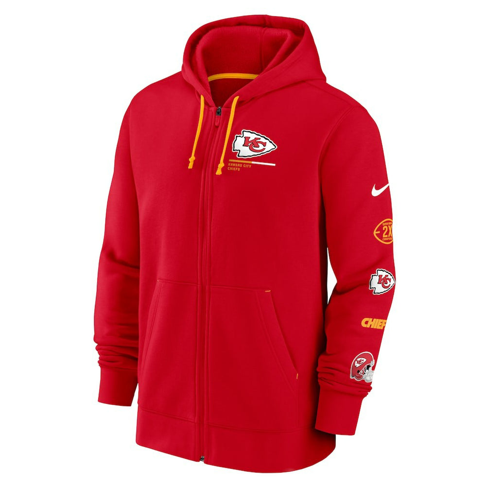 Kansas City Chiefs Surrey Full-Zip Hoodie Red - Nike