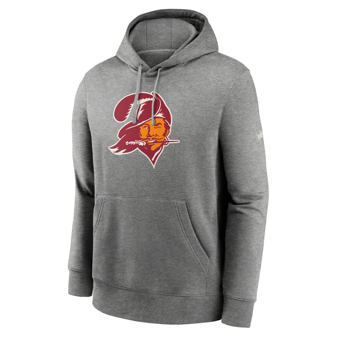 Tampa Bay Buccaneers Rewind Club Fleece Pullover Hoodie Heathered Gray - Nike