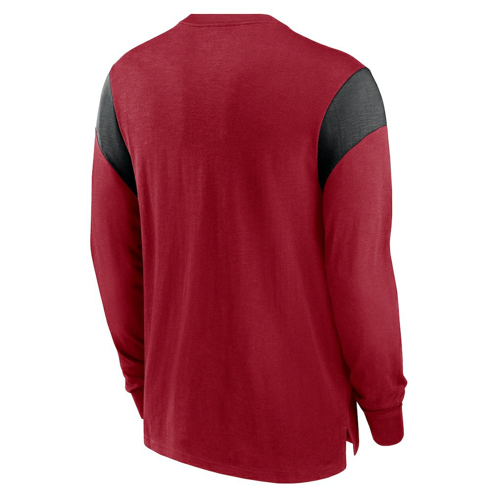 Arizona Cardinals Rewind Playback Helmet Long Sleeve T-Shirt Cardinal - Nike