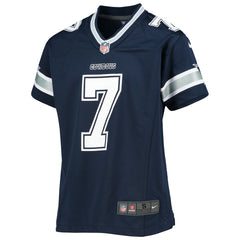 Trevon Diggs Dallas Cowboys Youth Game Jersey Navy - Nike