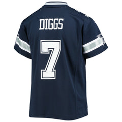 Trevon Diggs Dallas Cowboys Youth Game Jersey Navy - Nike