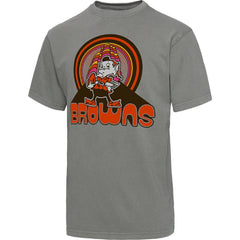 Cleveland Browns Junk Food Wonderland Infinity Vibe T-Shirt Graphite - NFL