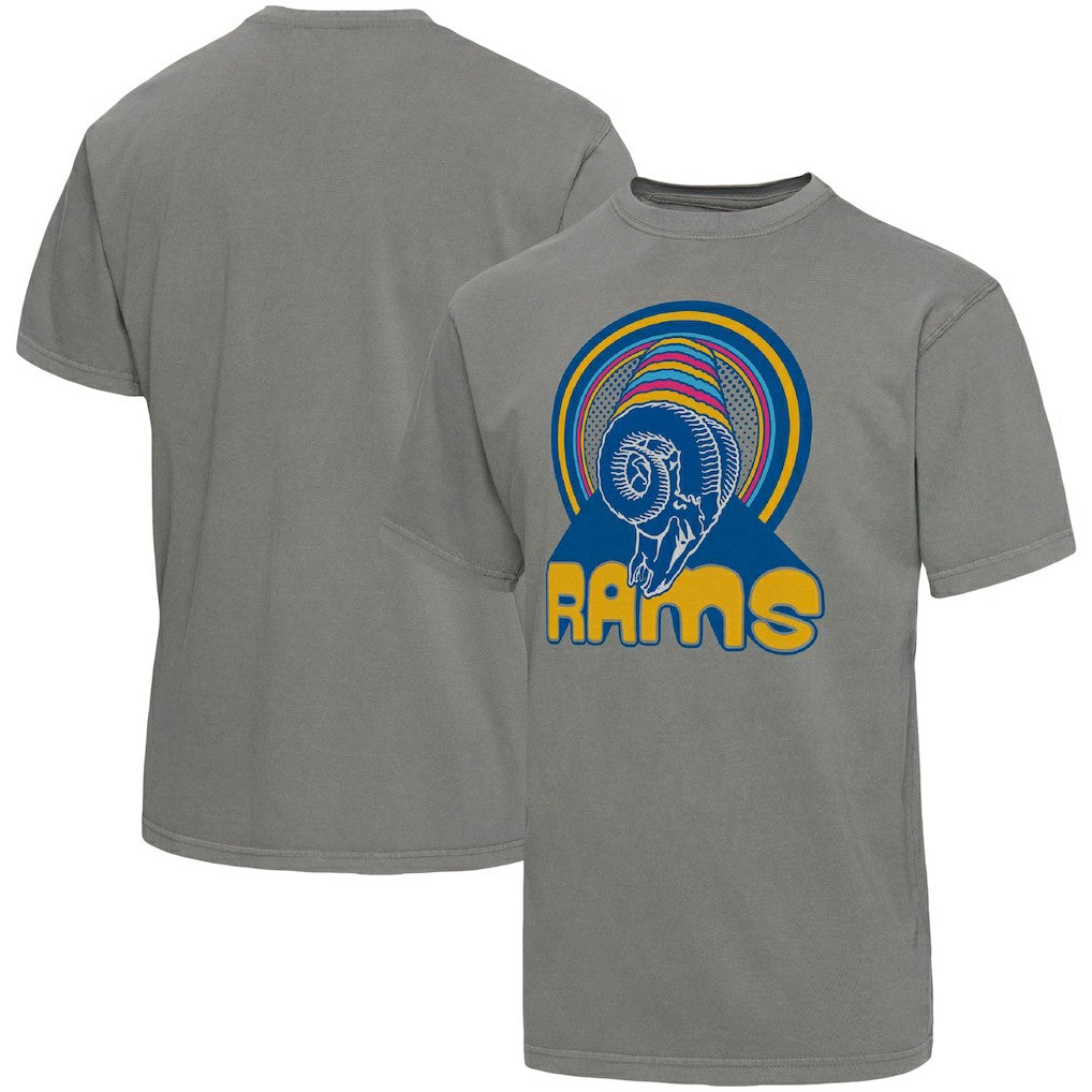 Los Angeles Rams Junk Food Wonderland Infinity Vibe T-Shirt Graphite - NFL