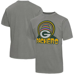 Green Bay Packers Junk Food Wonderland Infinity Vibe T-Shirt Graphite - NFL