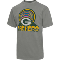Green Bay Packers Junk Food Wonderland Infinity Vibe T-Shirt Graphite - NFL