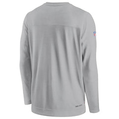 Cleveland Browns Sideline Lockup Performance Pullover Sweatshirt Gray - Nike