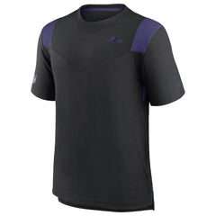 Baltimore Ravens Sideline Tonal Logo Performance Player T-Shirt Black - Nike