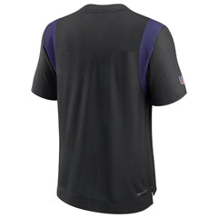 Baltimore Ravens Sideline Tonal Logo Performance Player T-Shirt Black - Nike