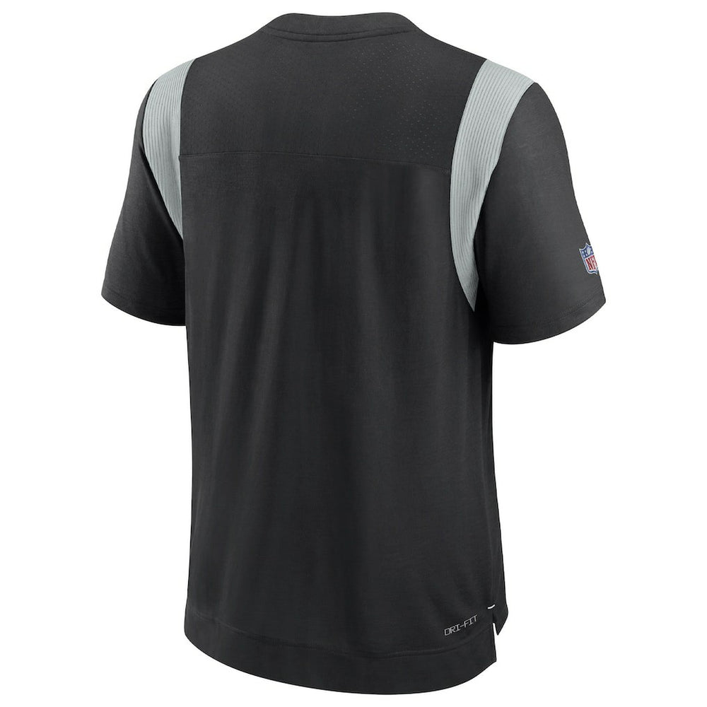Las Vegas Raiders 2022 Sideline Tonal Logo Performance Player T-Shirt Black - Nike