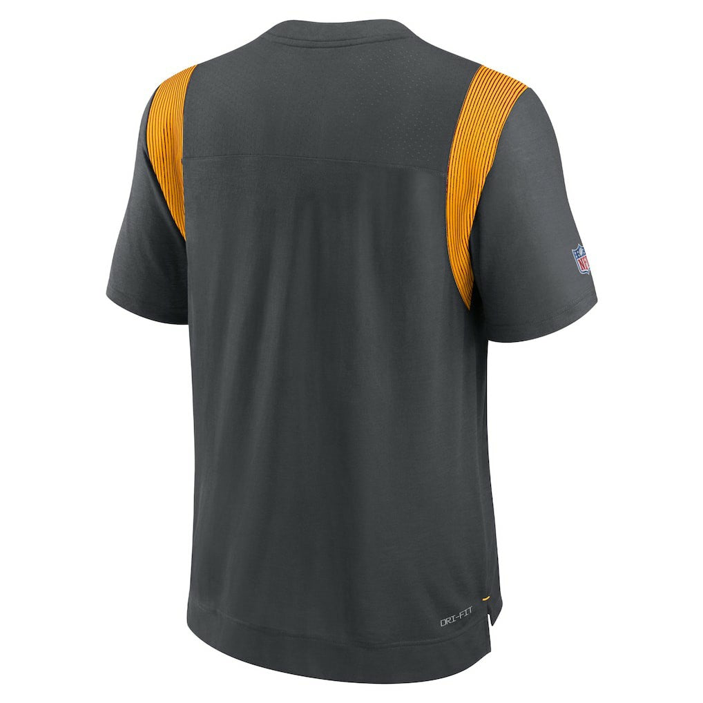 Washington Commanders Sideline Tonal Logo Performance Player T-Shirt Charcoal - Nike