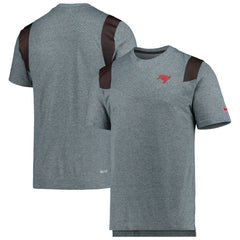 Tampa Bay Buccaneers Sideline Tonal Logo Performance Player T-Shirt Pewter - Nike