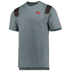 Tampa Bay Buccaneers Sideline Tonal Logo Performance Player T-Shirt Pewter - Nike