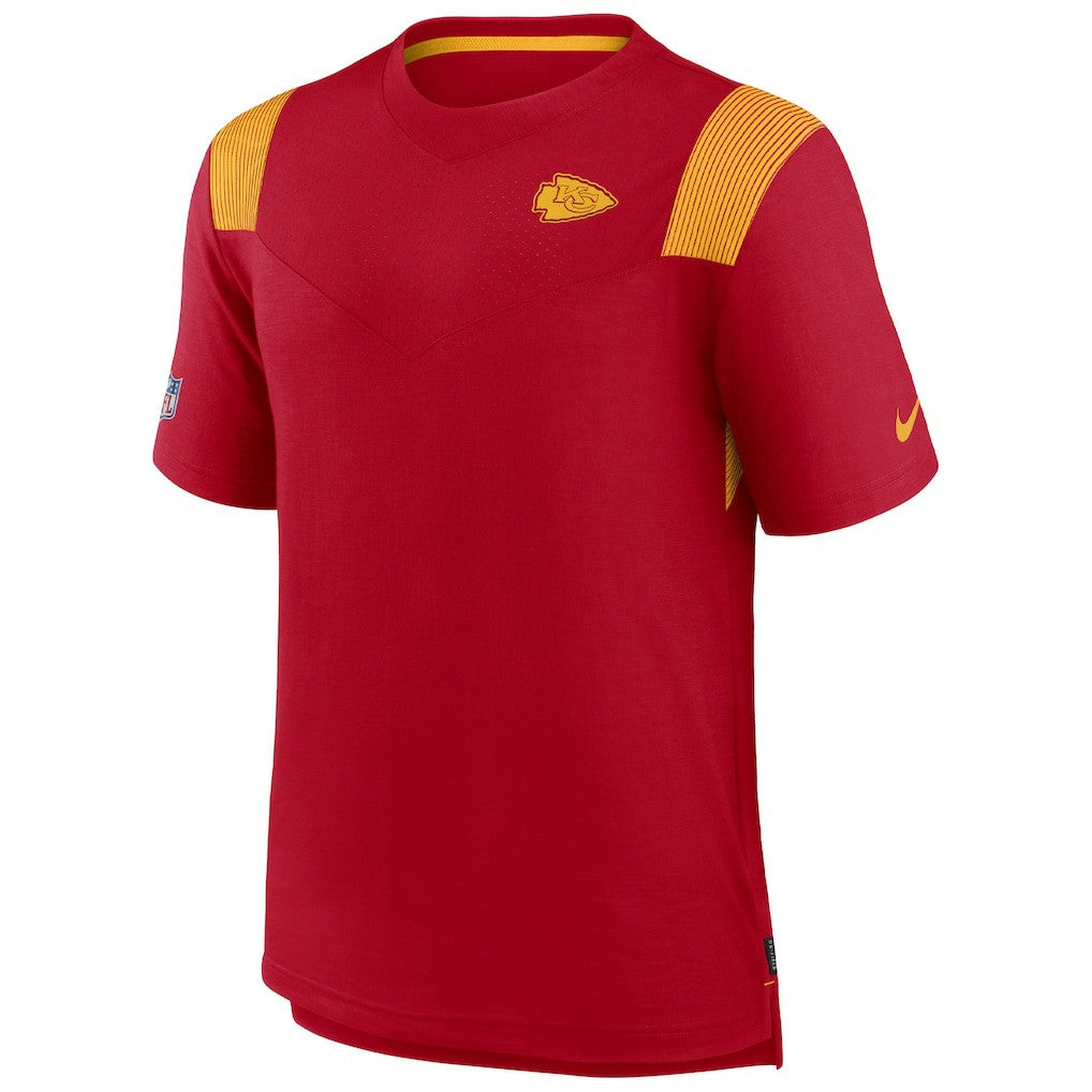 Kansas City Chiefs Sideline Tonal Logo Performance Player T-Shirt Red - Nike