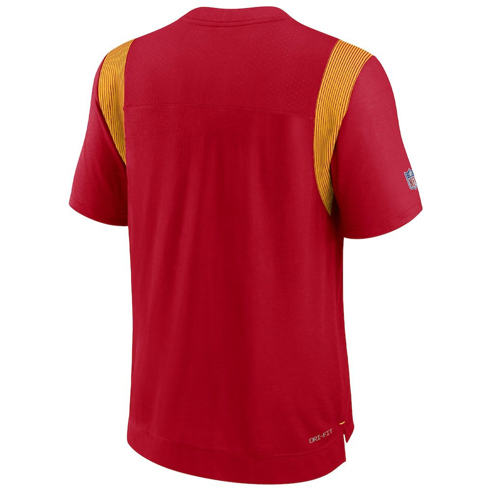 Kansas City Chiefs Sideline Tonal Logo Performance Player T-Shirt Red - Nike