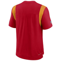 Kansas City Chiefs Sideline Tonal Logo Performance Player T-Shirt Red - Nike