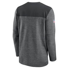 Baltimore Ravens Sideline Lockup Performance Quarter-Zip Top Charcoal - Nike