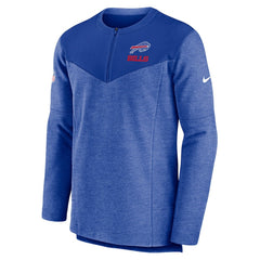Buffalo Bills Sideline Lockup Performance Quarter-Zip Top Royal - Nike
