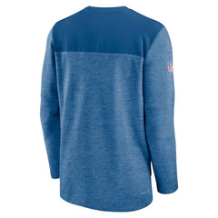 Indianapolis Colts Sideline Lockup Performance Quarter-Zip Top Royal - Nike