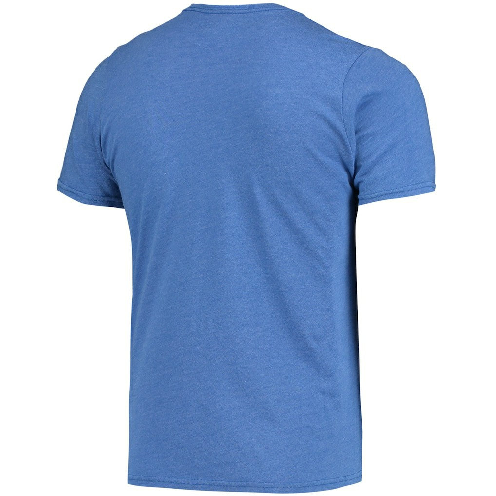 Aaron Donald Los Angeles Rams Majestic Threads Tri-Blend Player Graphic T-Shirt Royal - NFL