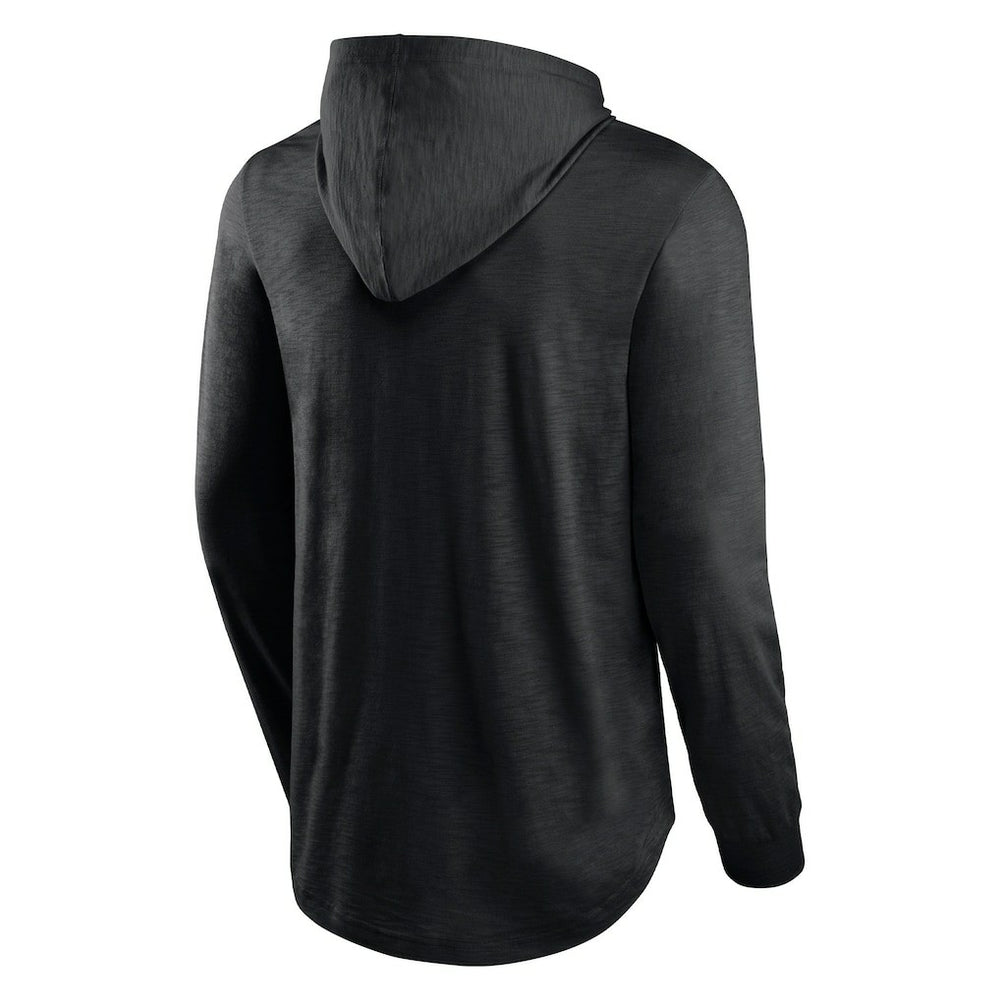 Las Vegas Raiders Front Runner Long Sleeve Hooded T-Shirt Black - Fanatics