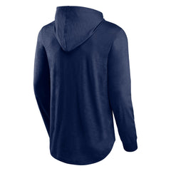 Tennessee Titans Front Runner Long Sleeve Hooded T-Shirt Navy - Fanatics
