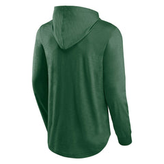New York Jets Front Runner Long Sleeve Hooded T-Shirt Green - Fanatics