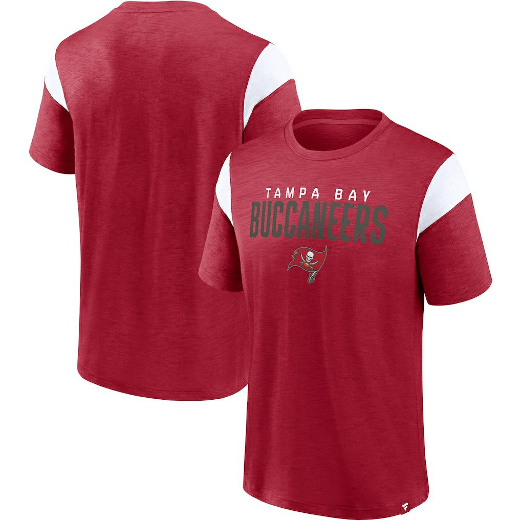 Tampa Bay Buccaneers Home Stretch Team T-Shirt Red/White - Fanatics