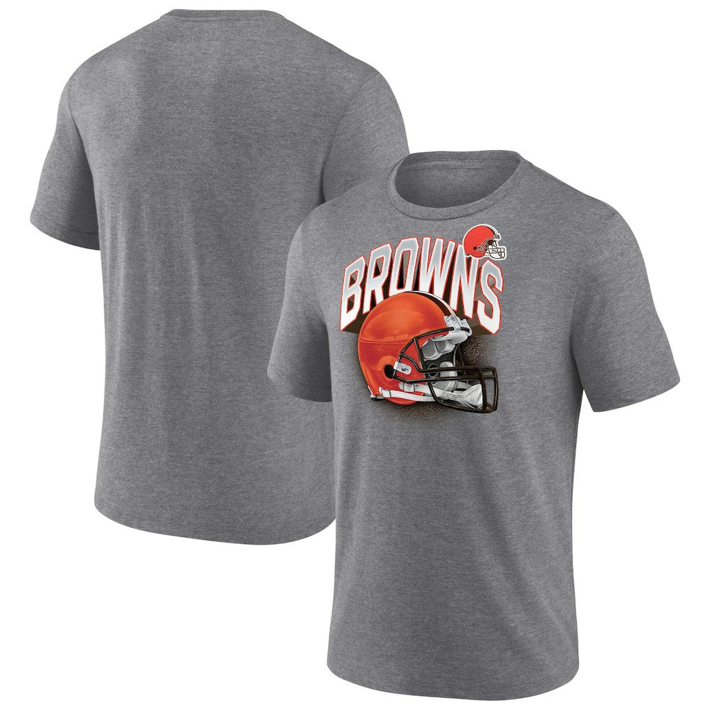 Cleveland Browns End Around Tri-Blend T-Shirt Heathered Gray - Fanatics