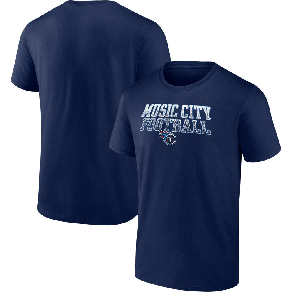 Tennessee Titans Heavy Hitter T-Shirt Navy - Fanatics