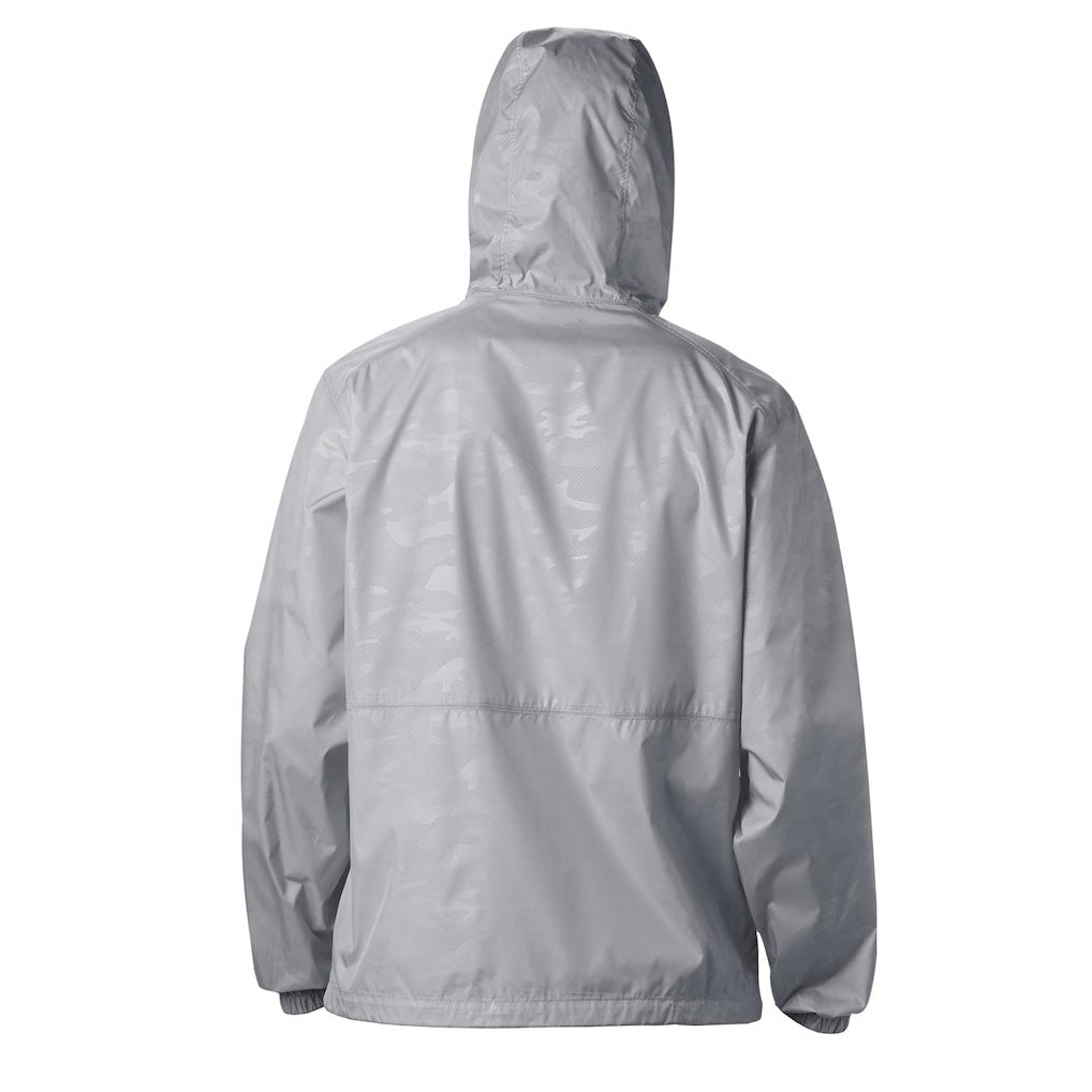 Columbia - Dallas Mavericks Camo Flash Forward Full-Zip Windbreaker Jacket - Gray