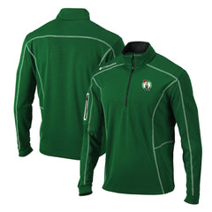 Columbia - Boston Celtics Shotgun Quarter-Zip Pullover Jacket - Kelly Green