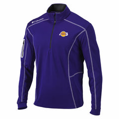 Columbia - Los Angeles Lakers Shotgun Quarter-Zip Pullover Jacket - Purple