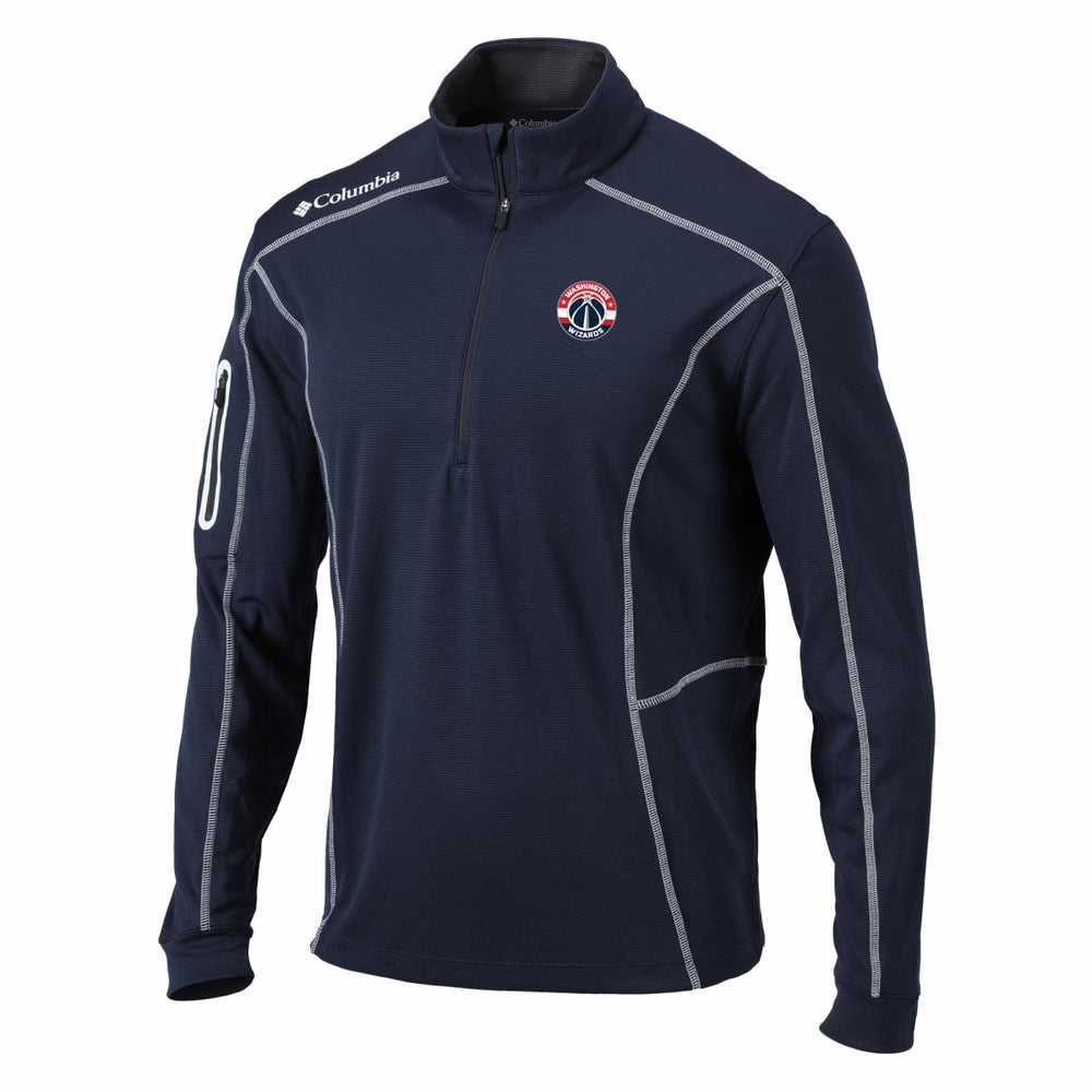 Columbia - Washington Wizards Shotgun Quarter-Zip Pullover Jacket - Navy