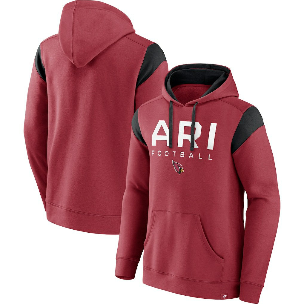 Arizona Cardinals Call The Shot Pullover Hoodie Cardinal - Fanatics