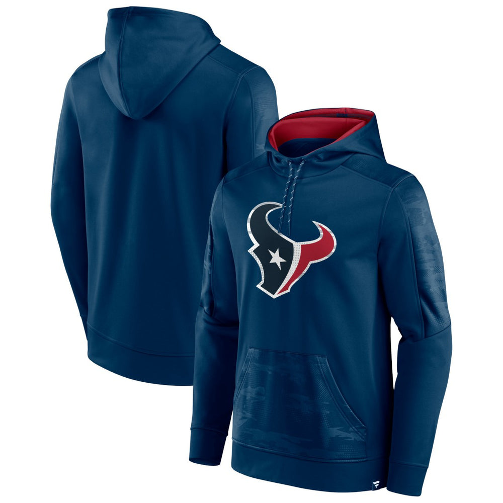 Houston Texans On The Ball Pullover Hoodie Navy - Fanatics