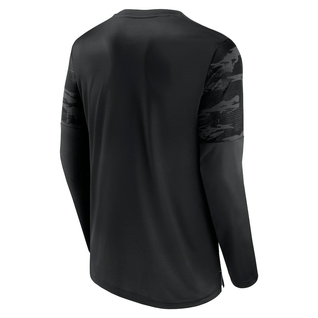 Las Vegas Raiders Square Off Long Sleeve T-Shirt Black/Silver - Fanatics