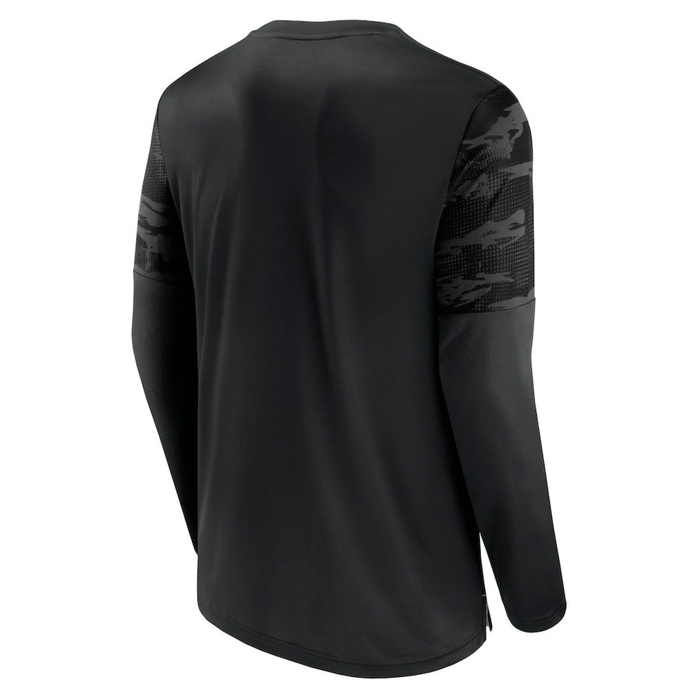 Las Vegas Raiders Square Off Long Sleeve T-Shirt Black/Silver - Fanatics