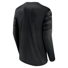 Las Vegas Raiders Square Off Long Sleeve T-Shirt Black/Silver - Fanatics
