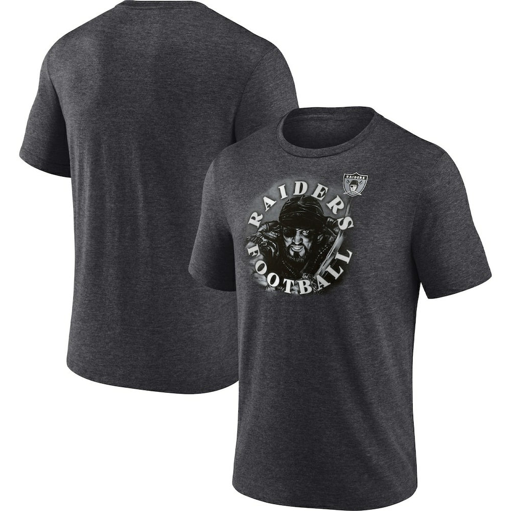 Las Vegas Raiders Sporting Chance T-Shirt Heathered Charcoal - Fanatics