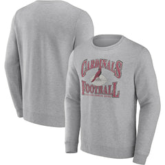 Arizona Cardinals Playability Pullover Sweatshirt Heathered Charcoal - Fanatics