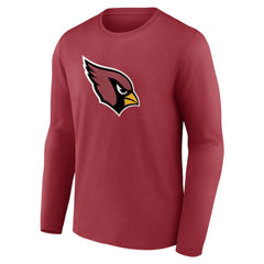Arizona Cardinals Primary Logo Long Sleeve T-Shirt Cardinal - Fanatics