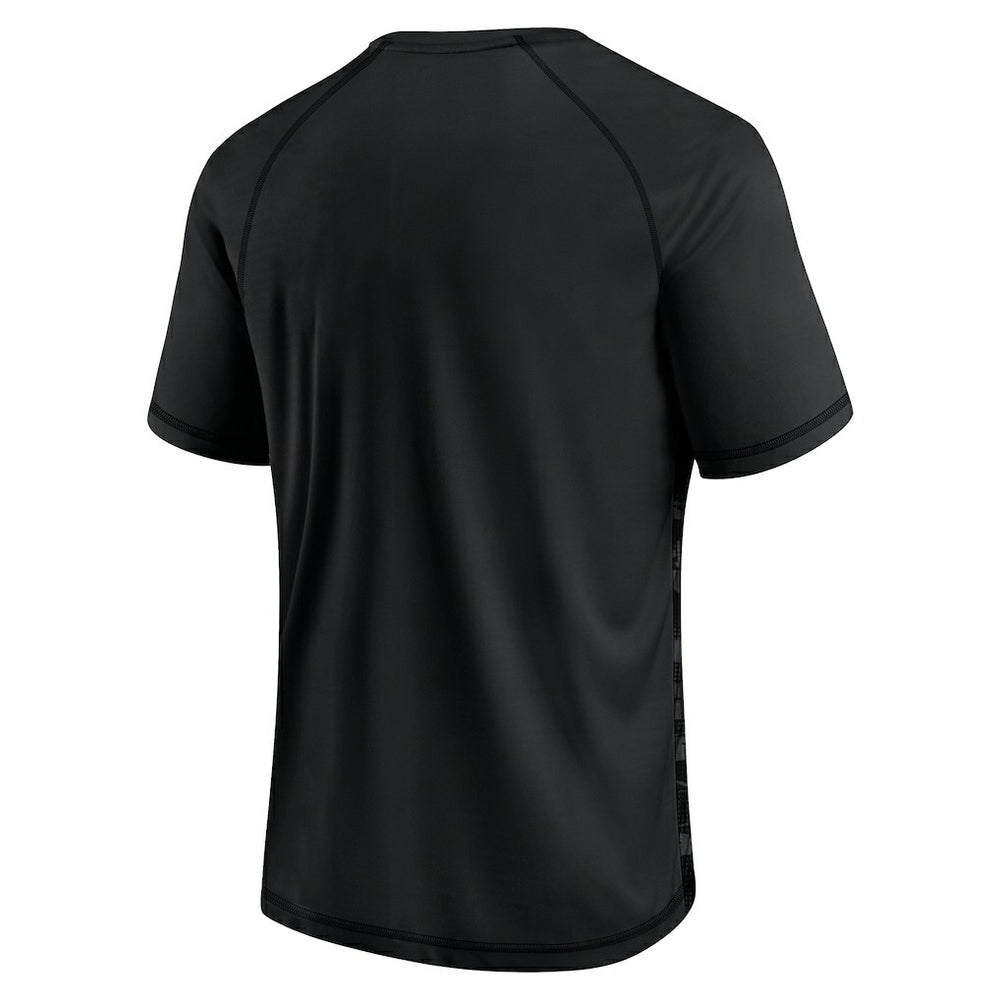 Cleveland Browns Blackout Hail Mary Raglan T-Shirt - Fanatics