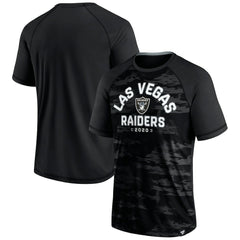 Las Vegas Raiders Hail Mary Raglan T-Shirt Black - Fanatics