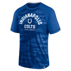 Indianapolis Colts Hail Mary Raglan T-Shirt Royal - Fanatics